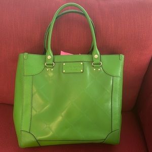 Kelly Green Kate Spade Tote